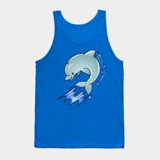 Leaping Dolphin Tank Top